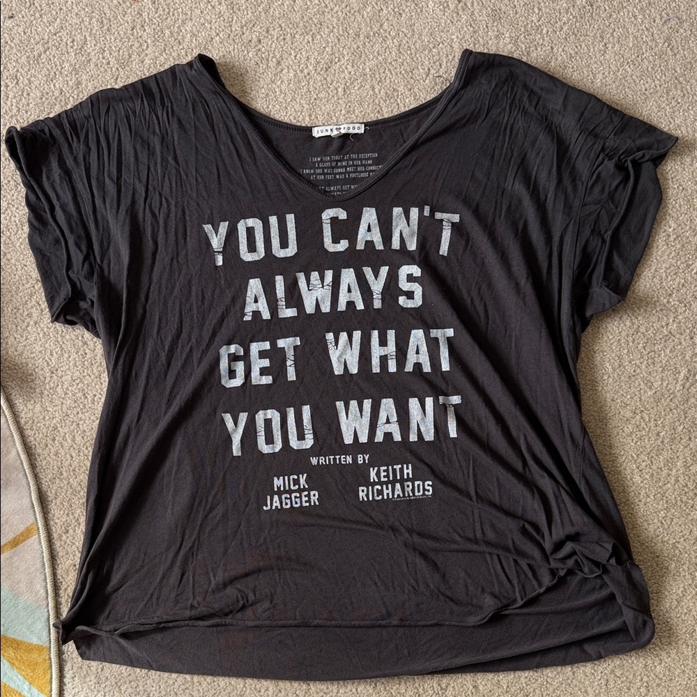 Junk Food Rolling Stones Graphic Tee